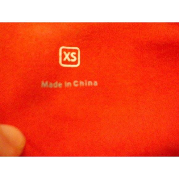 Apple Store Employee Embroidered Logo 1/4 Zip Pullover Sweatshirt Red - Picture 5 of 5